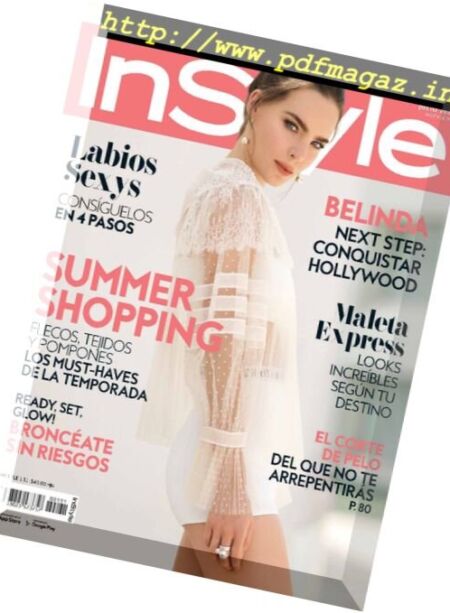 InStyle Mexico – Julio 2017 Cover