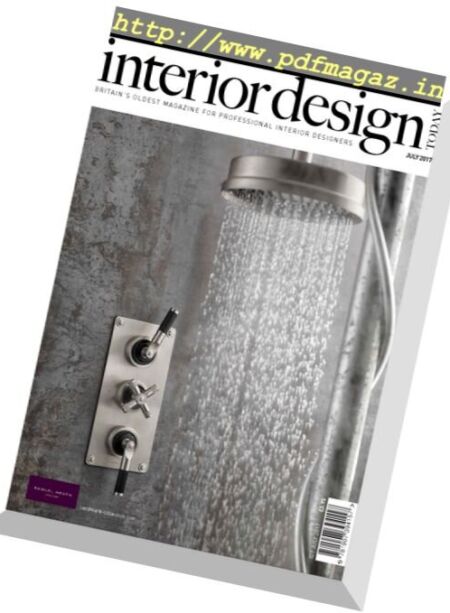 Interior Design Today – June-July 2017 Cover