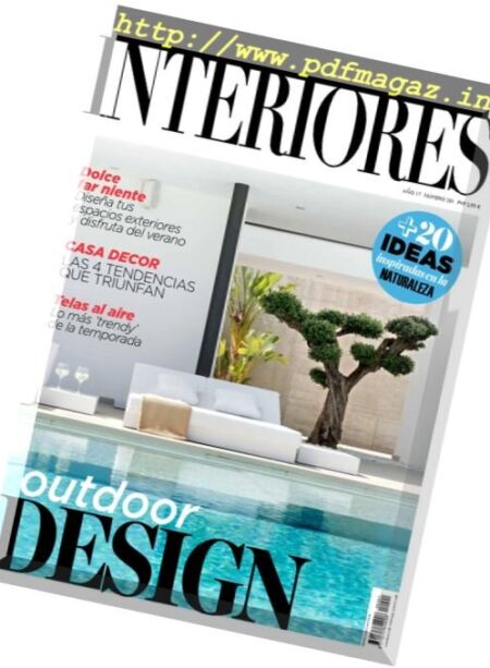 Interiores – Julio-Agosto 2017 Cover