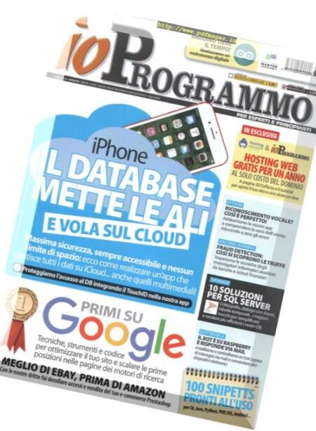 Io Programmo – Giugno 2017 Cover
