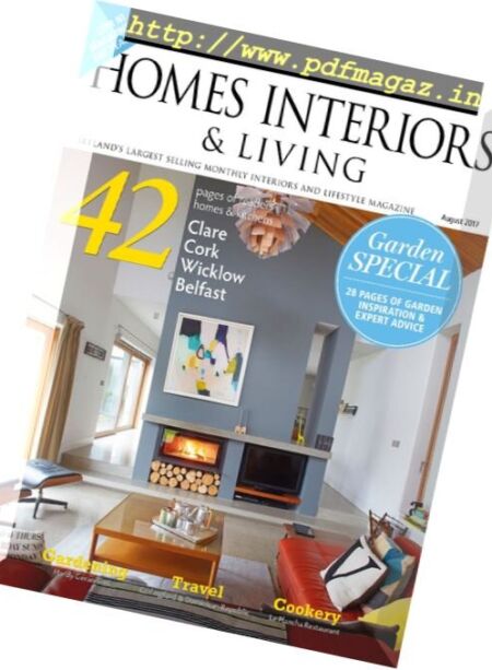 Ireland’s Homes Interiors & Living – August 2017 Cover