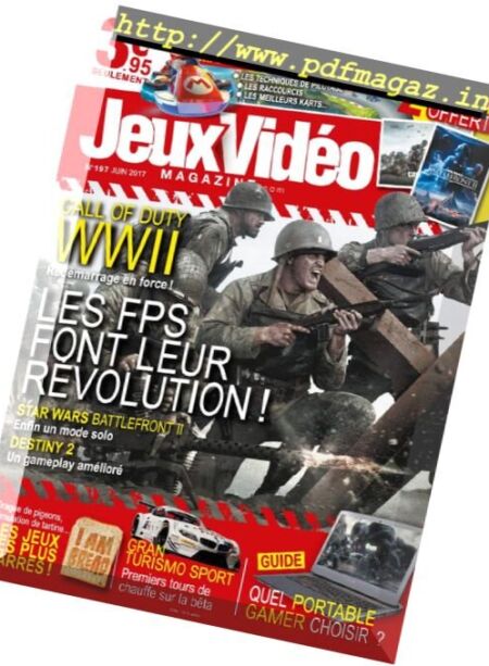Jeux Video Magazine – Juin 2017 Cover