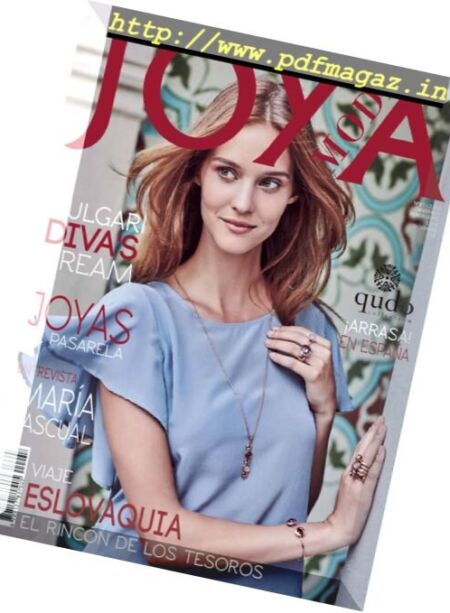 Joya Moda – Diciembre 2016 Cover