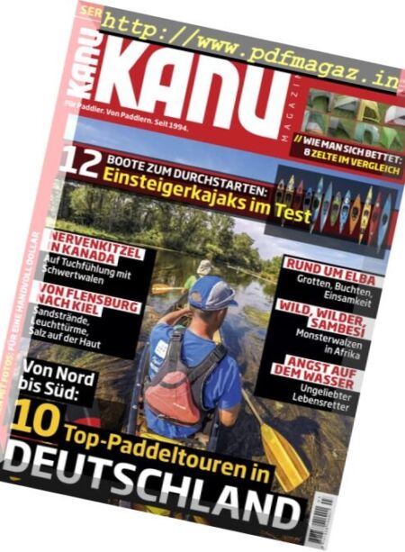 Kanu Magazin – Juli-August 2017 Cover