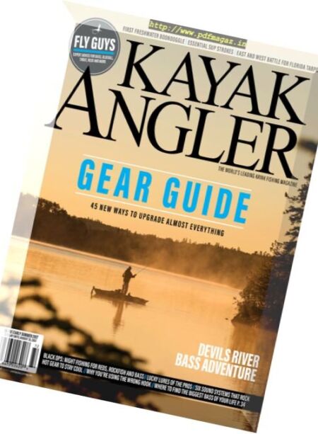 Kayak Angler – Summer 2017 Cover