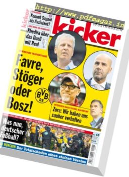 Kicker – 1 Juni 2017