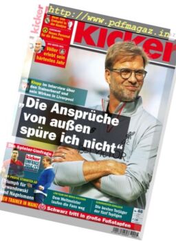 Kicker – 6 Juni 2017
