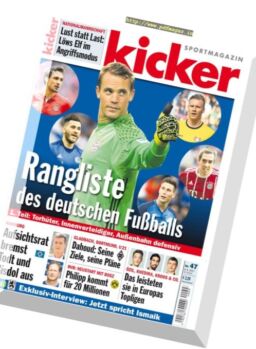 Kicker – 8 Juni 2017