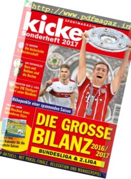 Kicker – Sonderheft Die grosse Bilanz 2016-17