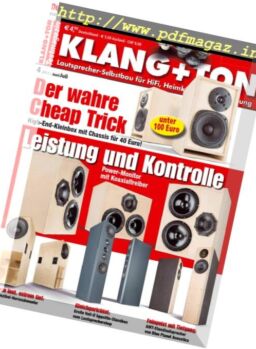 Klang & Ton – Juni-Juli 2017