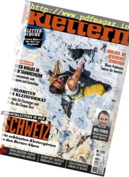 Klettern – Nr.5 2017
