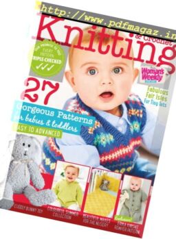 Knitting & Crochet from Woman’s Weekly – June 2017