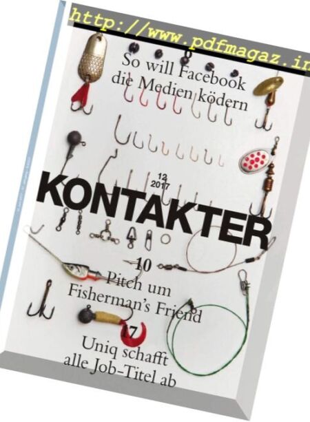 Kontakter – Nr.12, 2017 Cover