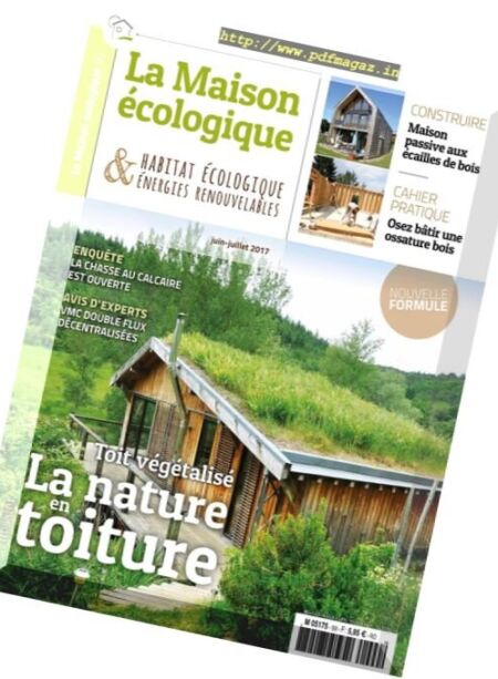 La Maison ecologique – Juin-Juillet 2017 Cover