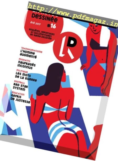 La Revue Dessinee – Ete 2017 Cover