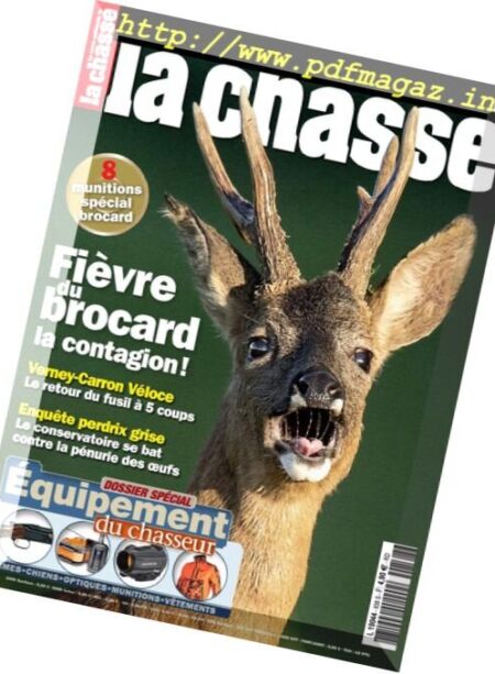 La Revue Nationale de la Chasse – Juillet 2017 Cover
