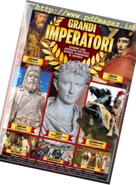 la Storia – I Grandi Imperatori – Marzo-Aprile 2017 Cover