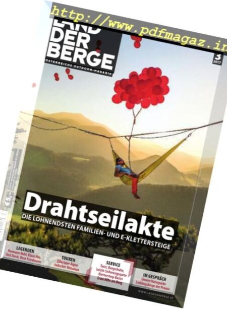 Land der Berge – Juni 2017 Cover