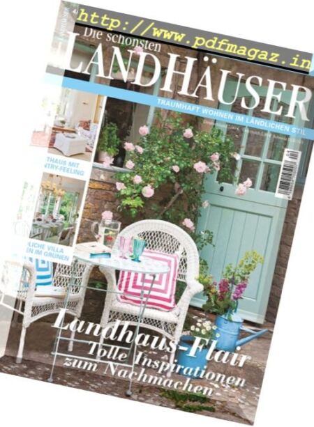 Landleben Spezial Die schonsten Landhauser – Juni-Juli 2017 Cover