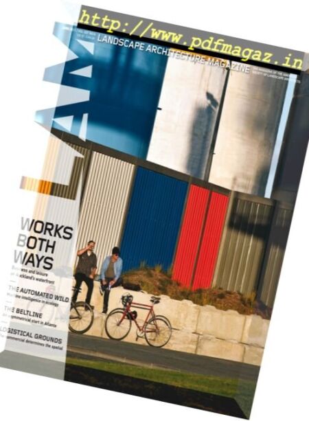 Landscape Architecture Magazine USA – June 2017 Cover