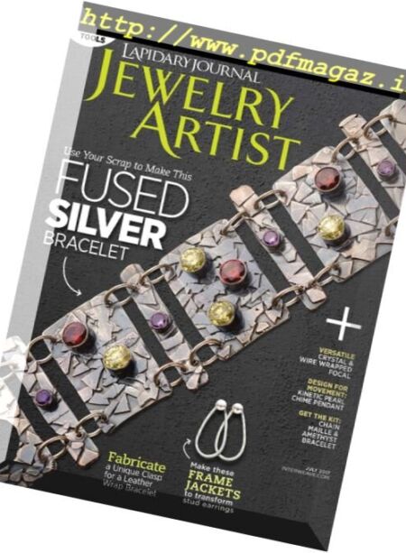 Lapidary Journal Jewelry Artist – July 2017 Cover