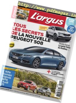 L’Argus – 24 Mai au 15 Juin 2017