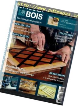 L’Atelier Bois – Mars-Avril 2017