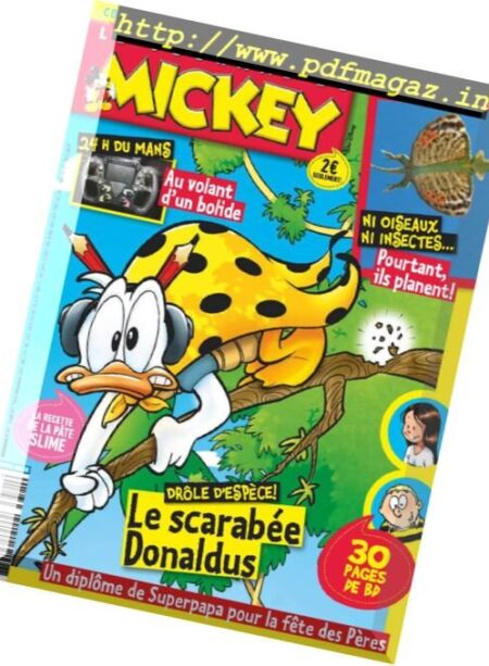 Le Journal de Mickey – 14 Juin 2017 Cover