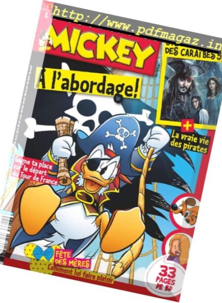 Le Journal de Mickey – 24 Mai 2017 Cover