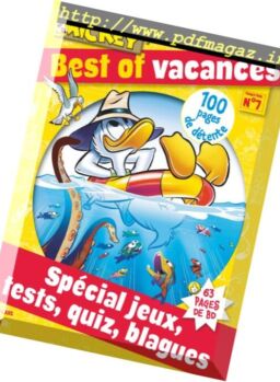 Le Journal de Mickey Best Of – N 7 2017