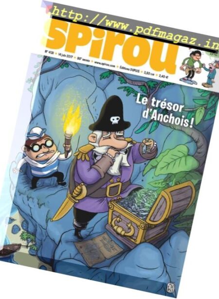 Le Journal de Spirou – 14 Juin 2017 Cover