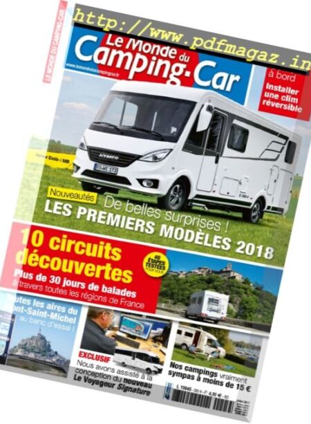 Le Monde du Camping-Car – Juillet 2017 Cover