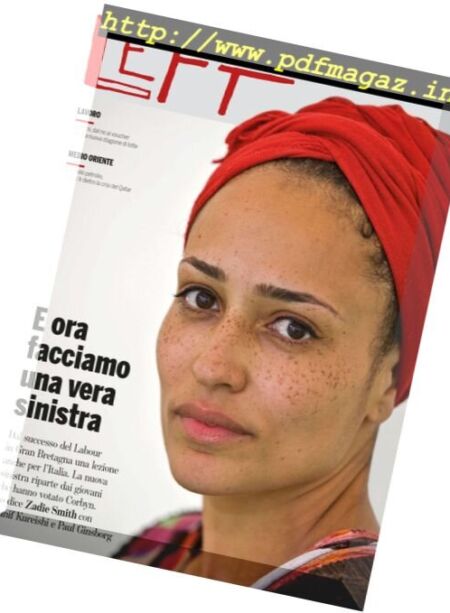 Left – 17-23 Giugno 2017 Cover