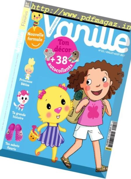 Les P’tites Filles a la Vanille – Juillet-Aout 2017 Cover