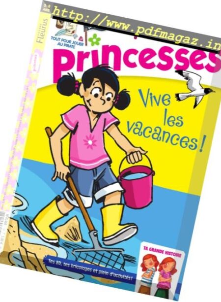 Les P’tites Princesses – Juillet-Aout 2017 Cover