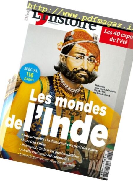 L’Histoire – Juillet-Aout 2017 Cover