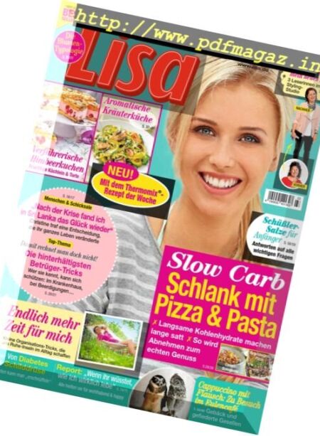 Lisa Germany – 31 Mai 2017 Cover