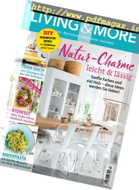 Living & More – Juli 2017 Cover