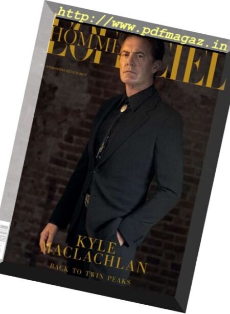L’Officiel Hommes Italia – Primavera-Estate 2017 Cover
