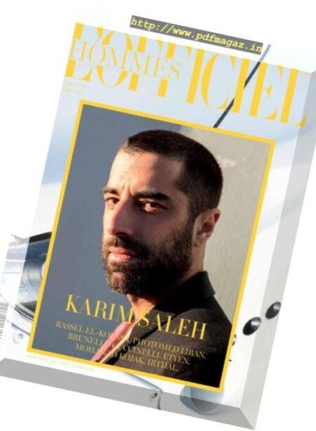 L’Officiel Hommes Levant – Mars 2017 Cover