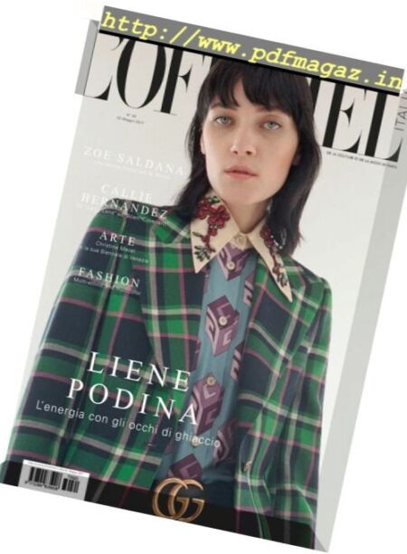 L’Officiel Italia – 22 Maggio 2017 Cover