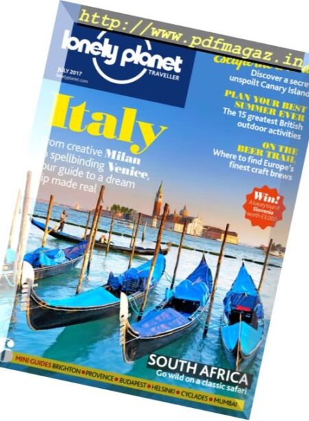 Lonely Planet Traveller UK – July 2017 Cover