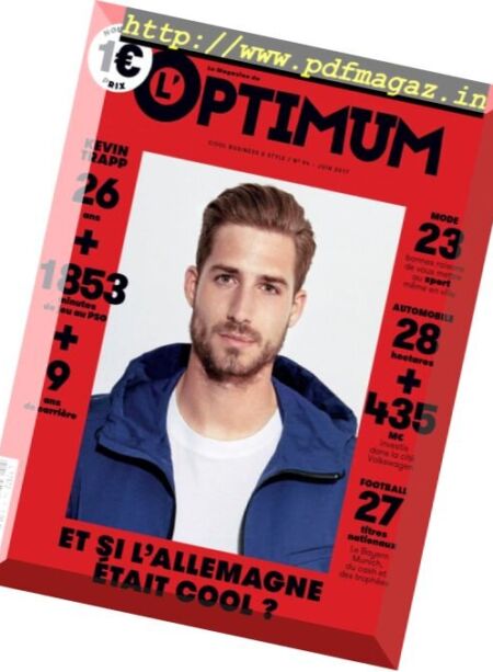 L’optimum – Juin 2017 Cover