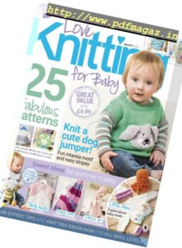 Love Knitting for Baby – July 2017