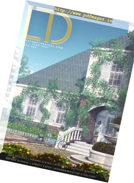 LTD. Love To Decorate – May-June 2017 Cover