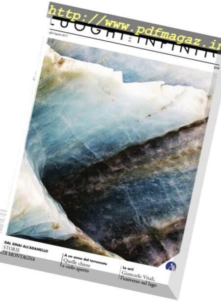 Luoghi dell Infinito – Luglio-Agosto 2017 Cover