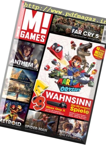M! Games Germany – Juni 2017 Cover