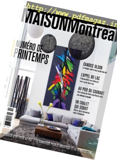 Maison Montreal – Printemps 2016 Cover