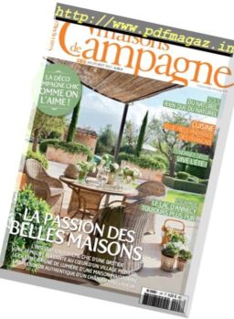 Maisons de Campagne – Juillet-Aout 2017