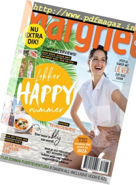 Margriet – 29 Juni – 6 Juli 2017 Cover